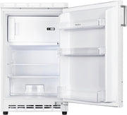Frigorífico integrable bajo encimera Amica, panelable para nicho de 81,5 cm, control electrónico, compresor inverter, iluminación LED, alarma de puerta abierta, 82 litros