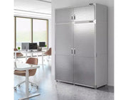 Juego de gabinetes de almacenamiento extra anchos de 2 piezas Seville Classics UltraHD, 60 x 24