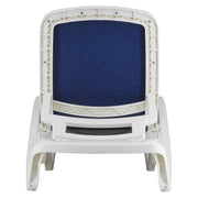 Par de tumbonas reclinables Plymouth Collection All Weather Sling - 77 pulgadas