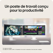 LG UltraWide™ 40U990A-W.AEU Monitor Ultra Ancho de 40" - Panel IPS con resolución WUHD (5120x2160), 5ms GtG 120Hz, DisplayHDR™600, DCI-P3 99% (CIE1976), FreeSync Premium
