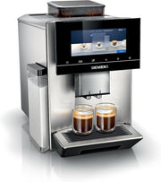 Cafetera superautomática Siemens EQ900 TQ903D03, control por app, pantalla táctil intuitiva, modo barista, AromaBoost, reducción de ruido, molinillo premium, limpieza automática con vapor, 1500 W, acero inoxidable