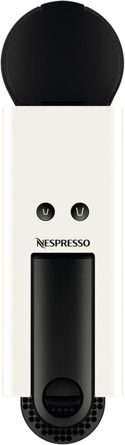 Nespresso Krups Essenza Mini XN1101 - Cafetera monodosis de cápsulas Nespresso, compacta, 19 bares, apagado automático, color blanco (Pack de cápsulas de bienvenida incluido)