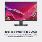 Dell SE2725H Monitor PC 27" Full HD (1920x1080), 75Hz, VA, 5ms, VESA (100x100mm), HDMI, VGA, Garantía de 3 años, Negro