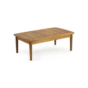 Set de conversación para exteriores de 4 plazas de madera de acacia Willowbrook de Christopher Knight Home