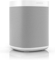 Altavoz inteligente Sonos One, negro – Altavoz Wi-Fi inteligente con control por voz Alexa, Google Assistant y AirPlay – Altavoz multiroom para streaming de música ilimitado