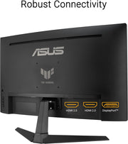 Monitor de juego ASUS TUF Gaming VG27VQM1B – 27 pulgadas Full HD, curvado, 280Hz, ELMB, tiempo de respuesta de 1ms, FreeSync Premium, 90% DCI-P3, DisplayWidget Center