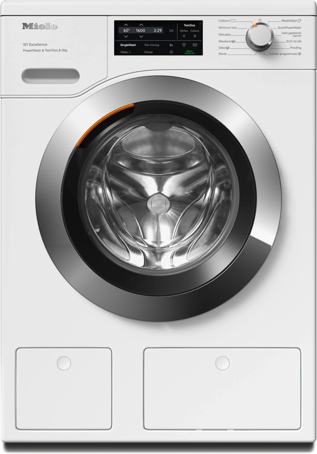 Lavadora de carga frontal Miele WCG 660