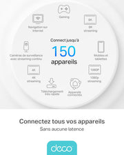 Router 5G TP-Link Deco X3000-5G, sistema Wi-Fi 6 Mesh de doble banda AX3000 Mbps, puerto 2.5G, 2 puertos Gigabit, caja Wi-Fi Mesh 5G con tarjeta SIM, configuración sencilla, módem 5G, libre y compatible con cualquier SIM