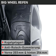 Cortacésped de gasolina BRAST® Trike con tracción | 5,2kW (7CV) | 53cm de ancho de corte | muchos modelos | TÜV | motor OHV de 4 tiempos | 30-80mm de altura de corte | 60L de saco de recogida | carcasa de acero | velocidad