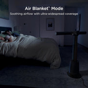 Ventilador de torre Shark TurboBlade – sin aspas, ultra potente, enfriamiento de alto rendimiento de hasta 30 m, giros y rotaciones, oscilación de 180°, 10 velocidades, refresca toda la casa.