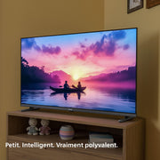 Smart TV LED Philips 32PFS6000 2K HD de 32 pulgadas con Pixel Plus, plataforma Titan OS y sonido Dolby Digital - Compatible con Alexa y el Asistente de Google
