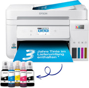 Impresora multifunción de inyección de tinta Epson EcoTank ET-4800 A4 con Wi-Fi, incluye tinta para hasta 3 años