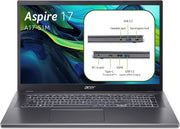 Acer Aspire A17-51M-54F8 Portátil 17,3" Full HD IPS | Intel Core i5-1334U | 16 GB RAM DDR5 | 512 GB SSD NVMe | Windows 11