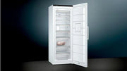 Congelador Siemens GS54NAWCV iQ500, 176 x 70 cm, 327 L, noFrost nunca más volver a descongelar, bigBox espacio para alimentos congelados grandes, varioZone estantes y cajones de cristal flexibles, Blanco