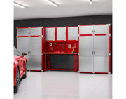 Juego de gabinetes de almacenamiento extra anchos de 2 piezas Seville Classics UltraHD, 60 x 24