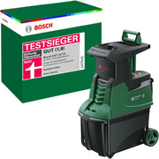 Trituradora de turbina AXT 25 TC 2500W biotrituradora para madera y residuos de jardín, caja colectora de 53L, capacidad de corte de 45mm
