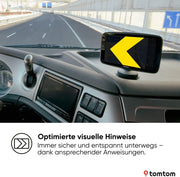 TomTom GO Expert Plus navegador para camiones (pantalla de 7 pulgadas, rutas y puntos de interés para vehículos grandes, TomTom Traffic incluido, mapas del mundo, alertas de restricciones en tiempo real)