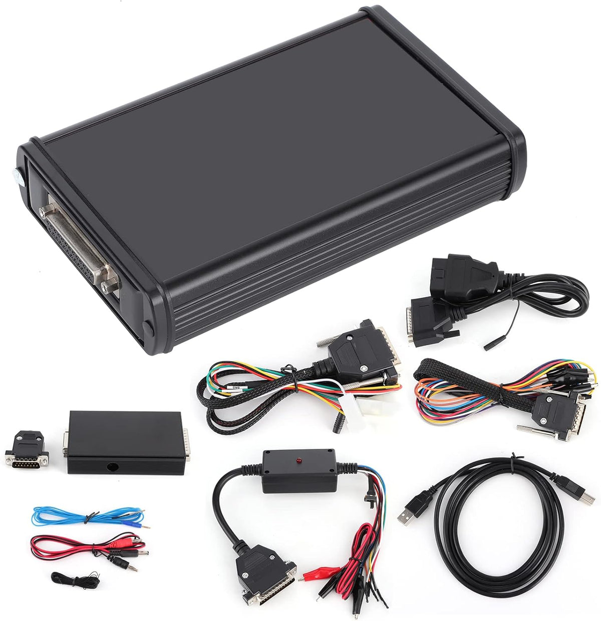KESS V2 V5.017 Herramienta de programación de ECU OBD2, herramienta de programación de ECU de coche con tokens ilimitados para escáner de diagnóstico de coche, herramienta de programación de ECU OBD2