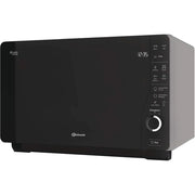 Microondas Bauknecht ExtraSpace Crisp MW 427 SL con grill, sin plato giratorio, 800 W, 1000 W, 25 L, función de cocción al vapor, AutoClean