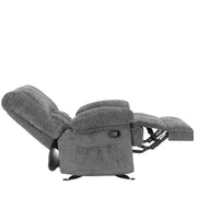 Sillón reclinable mecedor extragrande MAYEERTY Limestone para sala de estar de adultos