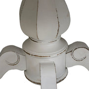 Mesa de comedor redonda de pedestal Magnolia Manor con extensiones expandibles - 2 acabados