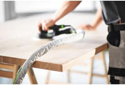 Lijadora excéntrica Festool ETS EC 150/5 EQ-Plus (con plato lijador Ø 150 mm MULTI-JETSTREAM 2 (blando W-HT), llave Allen, en Systainer)