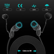 Cable de carga para coche BENY (5m, 22kW)