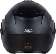 HJC, Casco de moto modular i100 UNI Semi Mate Negro, L