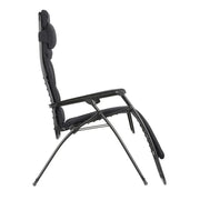 Sillón relax acolchado Lafuma Zero Gravity RSX Clip XL, plegable, tejido AirComfort, tumbona multiposición XL