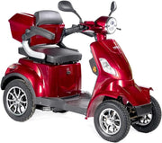 VELECO Scooter eléctrico para personas mayores de 4 ruedas, 1000W FASTER
