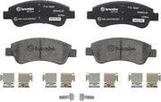 Brembo Max 09.8695.75 - Disco de Freno Delantero - Juego de 2 discos y P 61 066X Pastilla de Freno