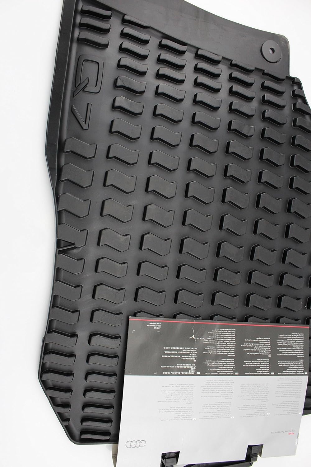Audi 4L1061501041 Alfombrillas de Goma Delanteras, Negro