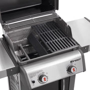 Barbacoa de gas propano Weber Spirit E-210 de 2 quemadores, color negro