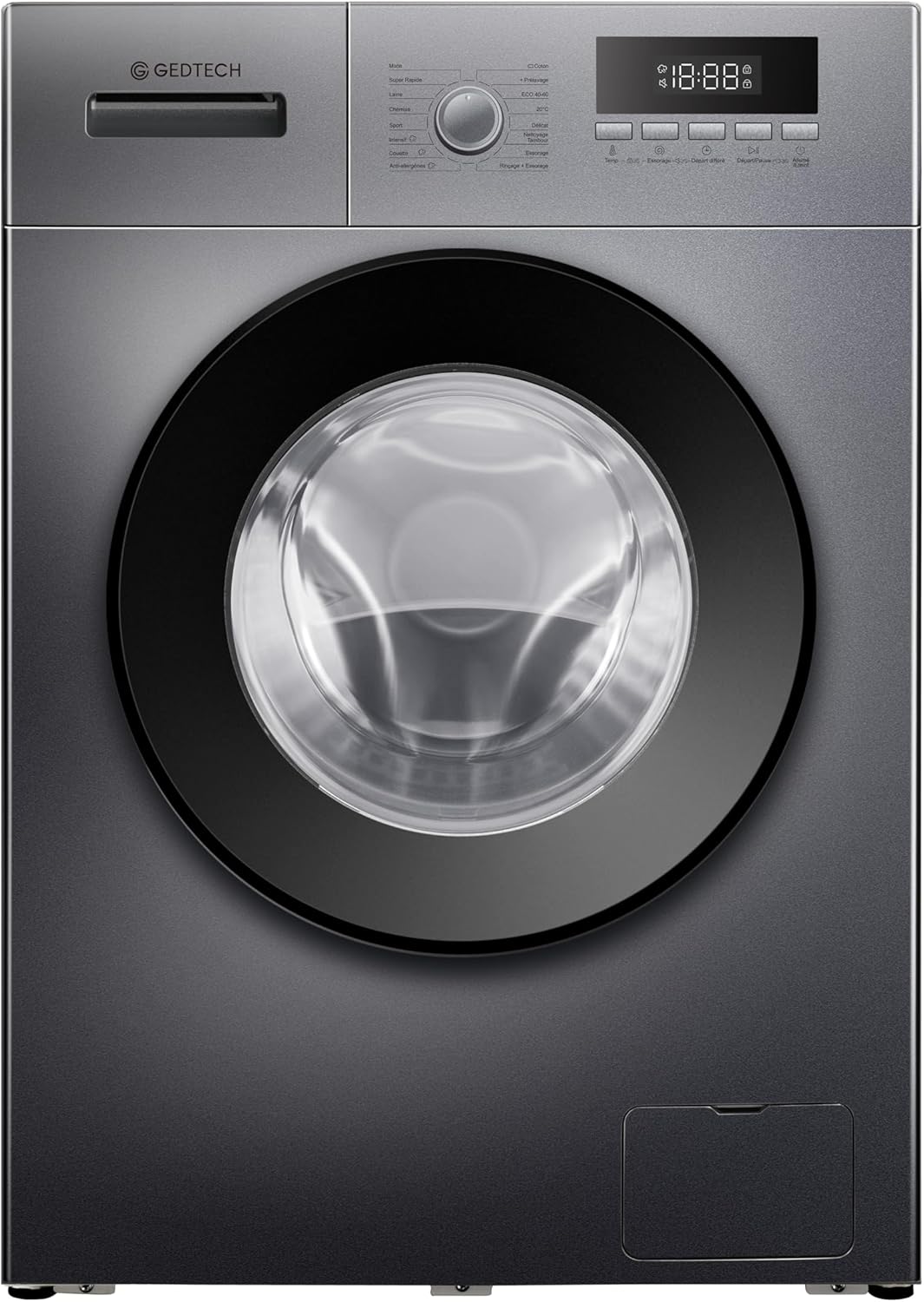 GEDTECH - Lavadora GLL71200BL - 7 kg - Carga frontal