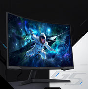 Monitor Samsung Odyssey G55C de 32", 165 Hz, 1 ms, panel VA curvo 1000R, QHD: 2560x1440, 2500:1, HDR10, AMD FreeSync, Auto Source Switch+, soporte ajustable, DisplayPort, HDMI