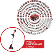 Cepillo de superficies a batería Einhell PICOBELLA 18/215 Power X-Change (18 V, multifuncional, conexión de manguera de jardín integrada, incl. cepillo MEDIUM, sin batería)