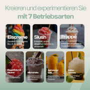 Heladera 4Swiss de autocongelación con compresor para helados, batidos, granizados y yogur - SM026