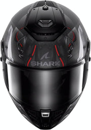 SHARK, Casco de moto integral Spartan RS Carbon Xbot Negro / Gris DAA, S