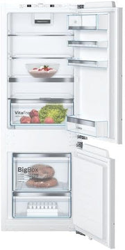 Frigorífico combi Bosch KGN36NWEA Serie 2, 186 x 60 cm, 215 L de refrigeración y 87 L de congelación, NoFrost: nunca más tendrá que descongelar, iluminación LED para una distribución uniforme de la luz
