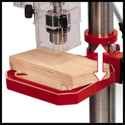 Taladro de columna Einhell TC-BD 630/1 630 W, profundidad de perforación máx. 60 mm, tope de profundidad ajustable, diámetro de broca máx. 16 mm