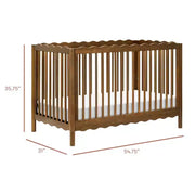 Cuna convertible 4 en 1 Swell de Babyletto con kit de conversión para cama infantil