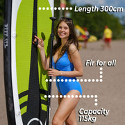 Set de tabla SUP profesional Deep Sea 2x (300 cm)