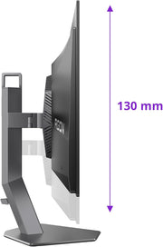 AOC Agon Pro AG276UZD - Monitor de juegos plano QD OLED de 27 pulgadas, 240 Hz, 0,03 ms, FreeSync Prem Pro, compatible con G-Sync, ajuste de altura, HDR400 (3840x2160, 2xHDMI, DisplayPort, concentrador USB) negro