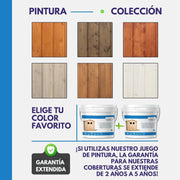 TIMBELA Caseta de jardín de madera de 6 m2 - Cobertizo de jardín exterior con suelo, ventana, puerta doble - Cabaña de jardín para trabajar en casa - con tejas bituminosas verde M334FB+H334FBGREEN