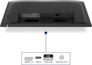 Philips 27E1N1600AM - Monitor Quad HD de 27 pulgadas, altavoces, altura ajustable (2560x1440, 100Hz, HDMI 1.4, USB-C (65W PD), concentrador USB) Negro
