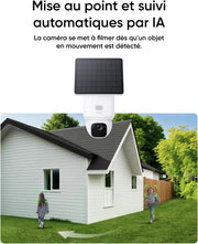 eufy eufyCam Solo E30 Paquete de 4 cámaras de vigilancia solares con HomeBase S280, giro de 360°, seguimiento con IA, calidad 2K, inalámbricas, cámara de seguridad para exteriores eufy