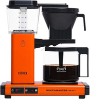 Moccamaster KBG Select, cafetera, cafetera retro, café de filtro, color blanco hueso, 1,25 L