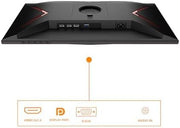 Monitor AOC Gaming 24G2SP FHD 24" 165 Hz, 1 ms, FreeSync Premium (1920 x 1080, VGA, HDMI, DisplayPort) Negro/Rojo