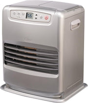 Estufa de parafina electrónica Qlima SRE 3231C2 3,1 KW para un volumen de 120m3/48m2, sistema antiolor, regulación de temperatura, gris plata