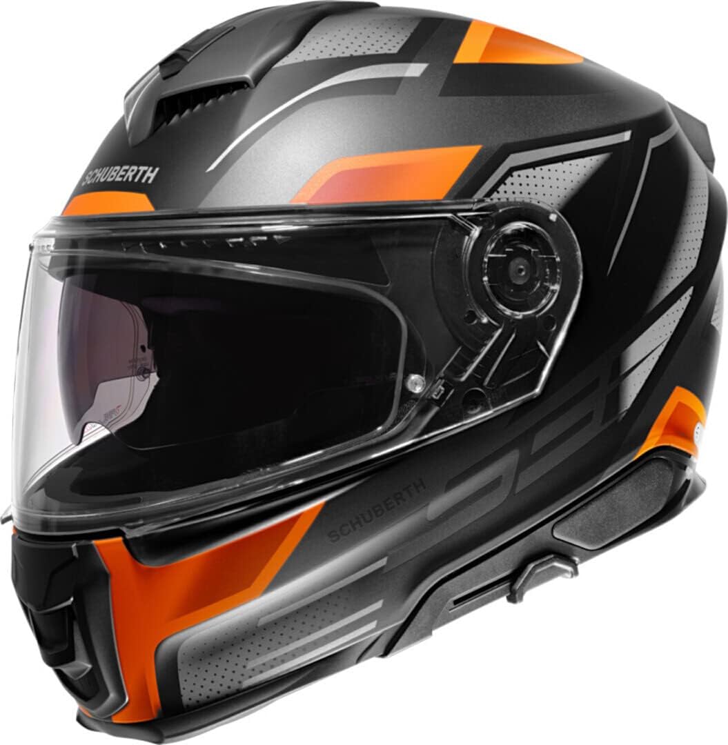 Casco Schuberth S3 Storm, gris/naranja, XL (60/61)